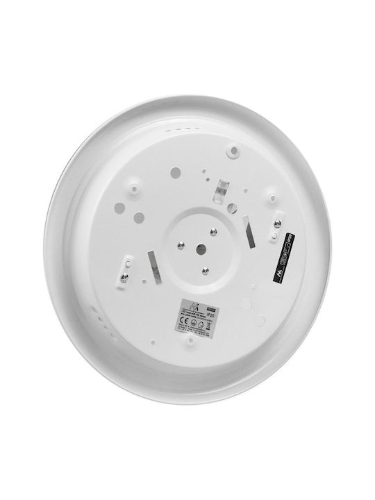 Maclean Energy Ceiling Mount Light White with Socket E27