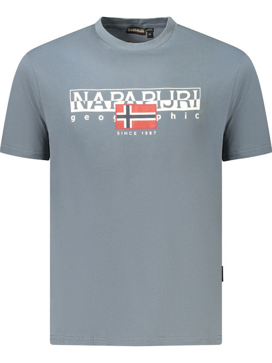 T-shirt Steel Blue