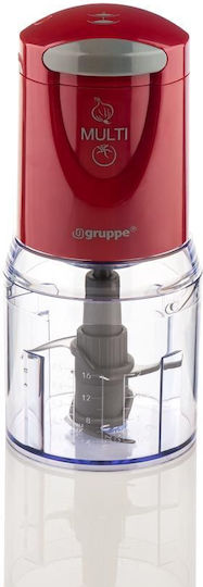 Gruppe PDH401-2PL Multi Chopper 300W with 500ml Bowl Red