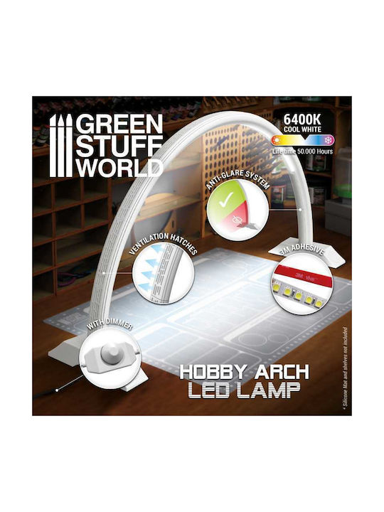 Green Stuff World Lustră Decorativă Alb 23buc