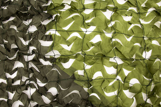 MFH Rectangular Camouflage Net Green in Roll 2x3m