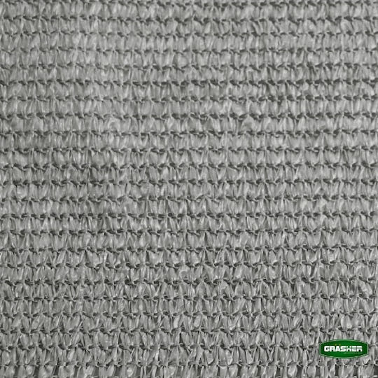 Grasher Plasă de umbră Gri 2x50m 150gr/m²