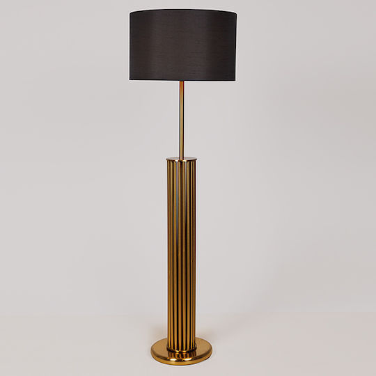 Floor Lamp H133cm. Black Floor Lamp H133cm. Black