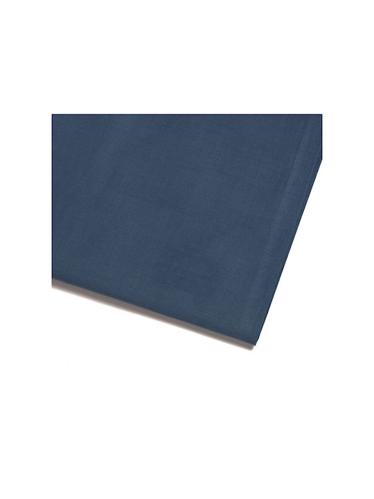 Melinen Sheet Sets Queen with Elastic 160x200+32cm. Urban Line Blue 4pcs