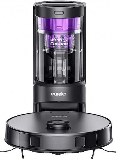 Eureka E10S Прахосмукачка Робот с Лазерно Картографиране и Всмукателна Мощност 4000Pa Черна