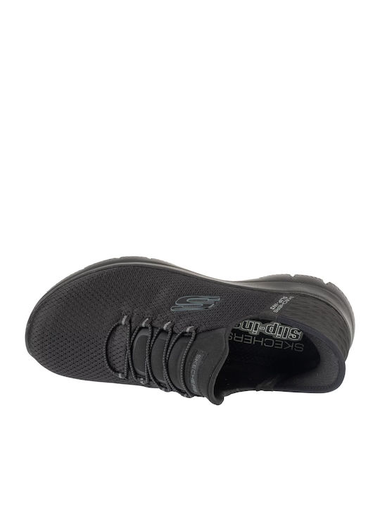 Slip-ins Summits Diamond Women's Canvas Slip-Ons Black