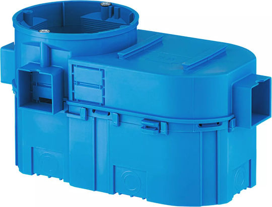 Simet Flush Electrical Box in Blue Color