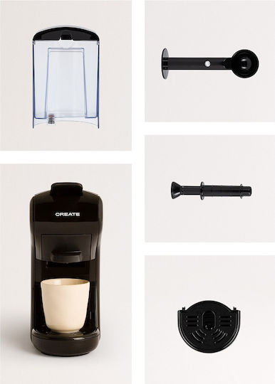 IKOHS Potts Espressor pentru capsule Dolce Gusto Presiune 19bar Negru