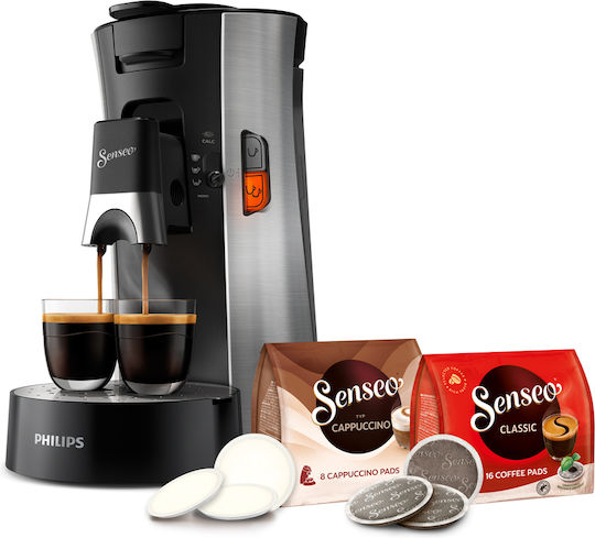 Philips Senseo Espressor pentru capsule Senseo Presiune 1bar Neagră