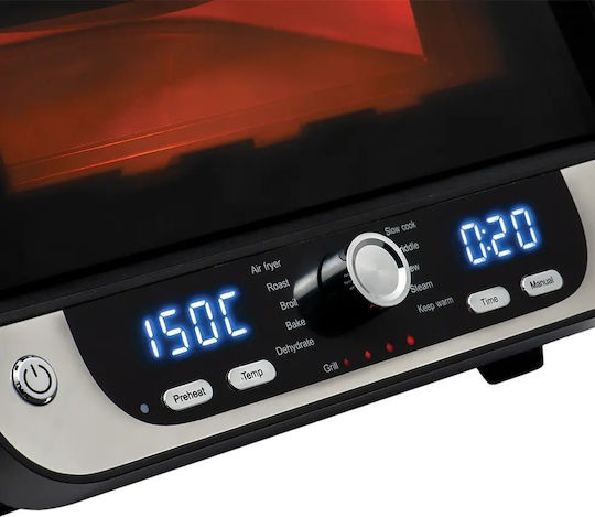 Gruppe MS-224 Air Fryer 8lt Μαύρο