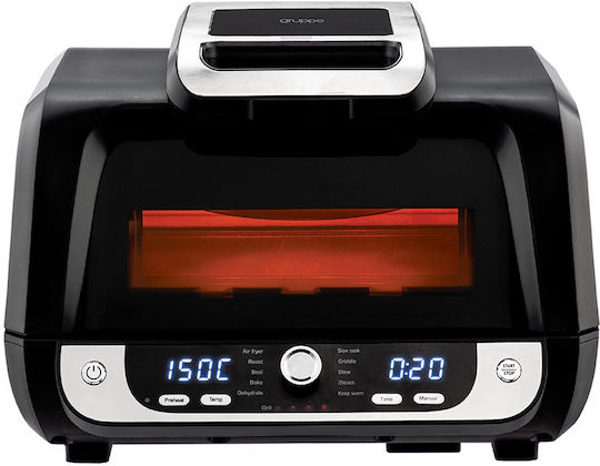 Gruppe MS-224 Air Fryer 8lt Μαύρο