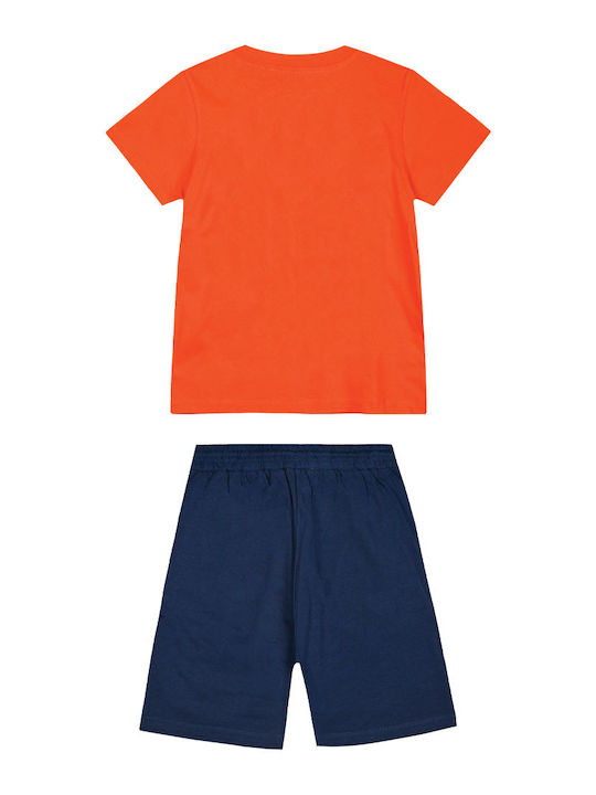 Kinder-Set mit Shorts Sommer 2Stück Orange