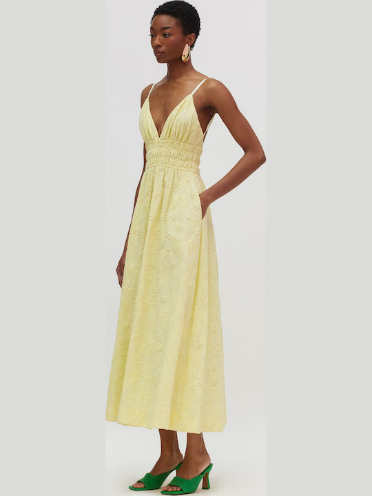 knee length dresses for ladies Banana Leaf Print Midi-Dress  Shop The Docks
