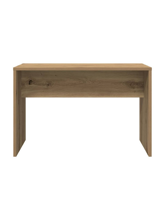 Bodenstehende Schminktisch Schlafzimmer Holz Echte Eiche mit Spiegel & Hocker 60x40x140cm