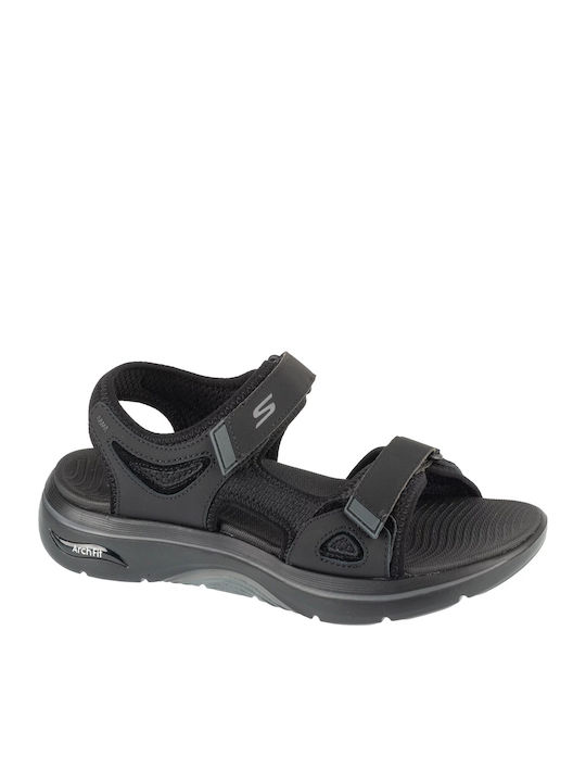 Skechers Men's Skechers Go Walk Sandals Black Skechers Go