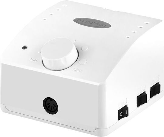 Marathon K35 Τροχός Νυχιών Ρεύματος 45W Λευκός με Πεντάλ