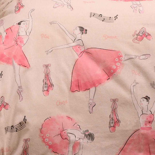 Melinen Baby Duvet Cover Ballet Ecru 110x160cm