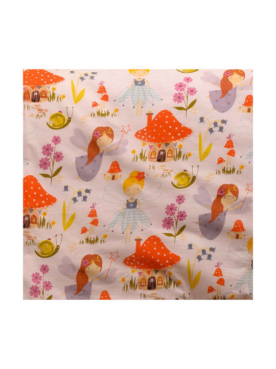 Melinen Baby Bettbezug Magic Peach 110x160cm. Melinen Baby Bettbezug Magic Peach 110x160cm.