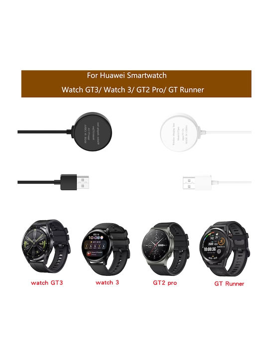 Huawei Зарядно за Huawei Watch D Бялς