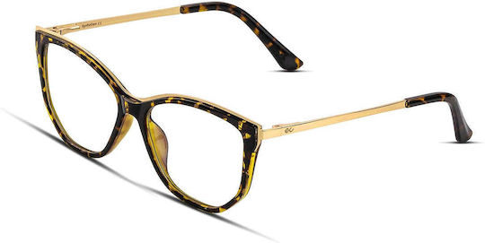 Blue Light Γυαλιά Υπολογιστή Ashley Coffee Tortoise