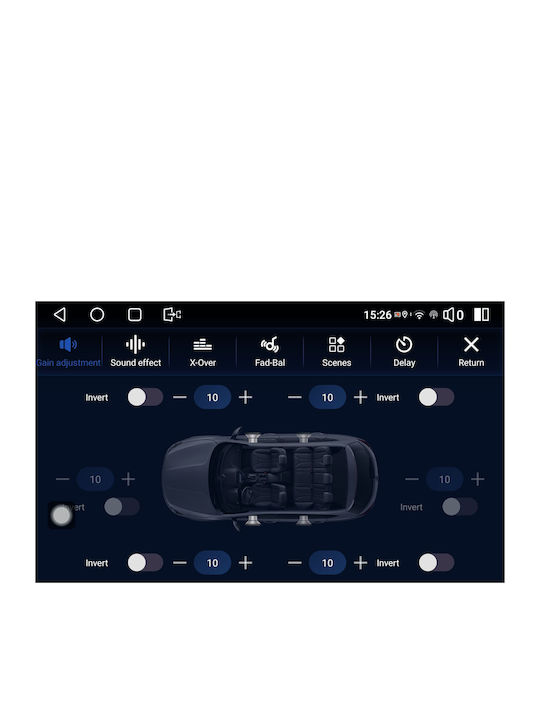 Clarion Auto-Audiosystem für Fiat Doblo 2010 > 2015 (Bluetooth/USB/WiFi/GPS/Apple-Carplay/Android-Auto)