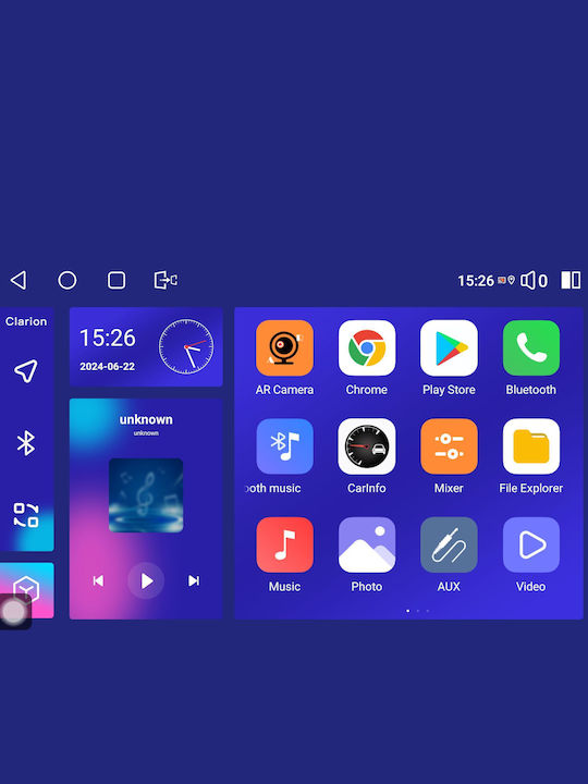 Clarion Автомобилна Аудио Система (Блутут/USB/WiFi/GPS/Apple-Carplay/Android-Auto)