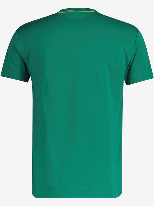 Contrast T-shirt Green