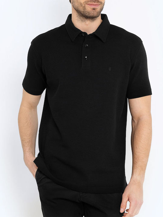 Polo Short Sleeve Blouse Black