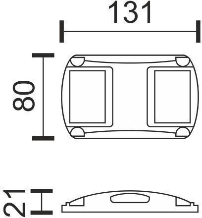 Spot Light Ηλιακό Φωτιστικό 2W με Ψυχρό Λευκό Φως 6000K