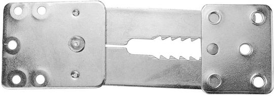 JGS S.A. Couch Steady Hardware Silver 15.5x5.5cm 6801-499