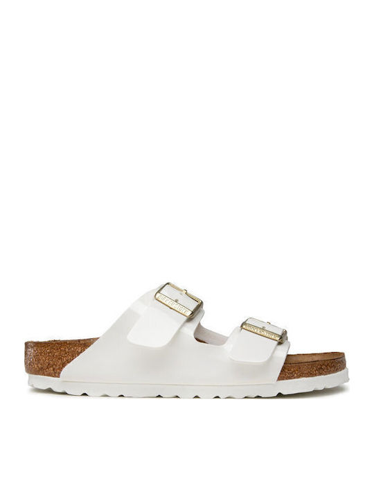 Arizona Women's Anatomic Sandals White Narrow Fit