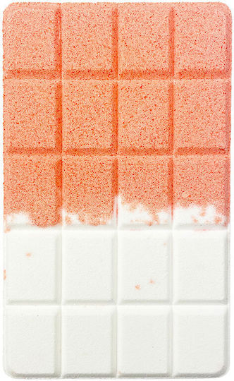Effervescent Bath Tablet In Chocolate Shape Peach Scent Inuwet 200 G