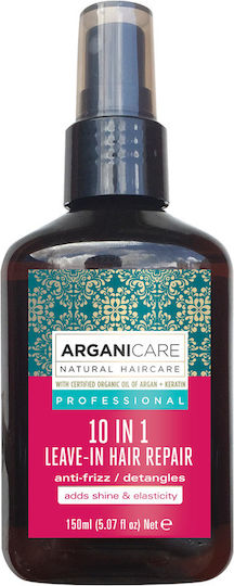 Arganicare Leave-In-Conditioner Wiederaufbau/Pflege für Beschädigt Haare 150ml