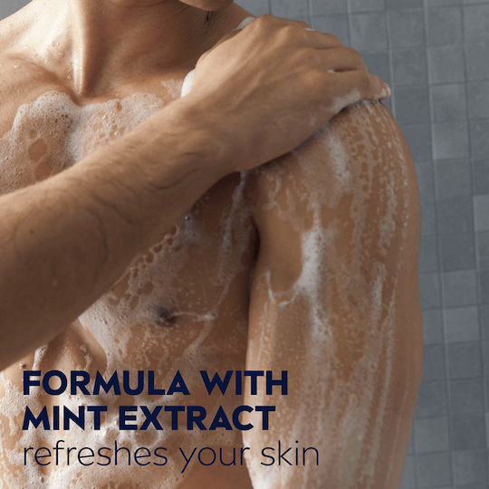 Nivea Shower Gel Bubble Bath for Men & Mint Scent 500ml