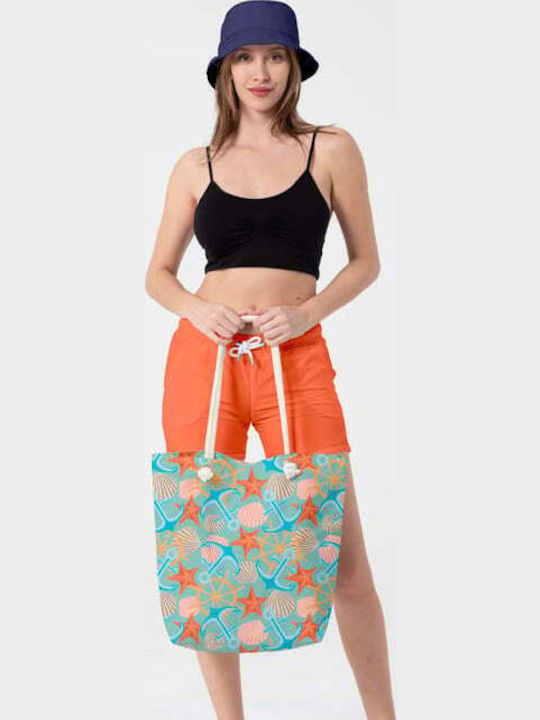Miami Beach Geantă De Plajă Din Material Textil Multicolor