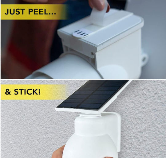 Solar Dummy Surveillance Camera with LED Lighting