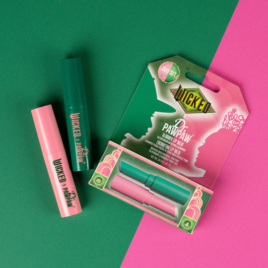 Dr. Pawpaw Σετ Lip Balm Enchanting And Glimmer 3gr