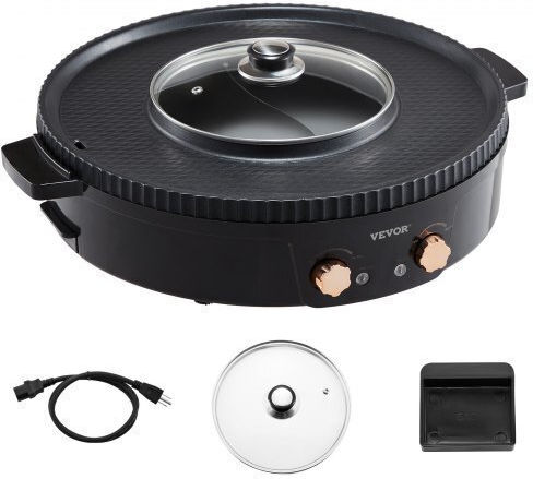 Vevor Teppanyaki Utensil with Adjustable Thermostat 1800W