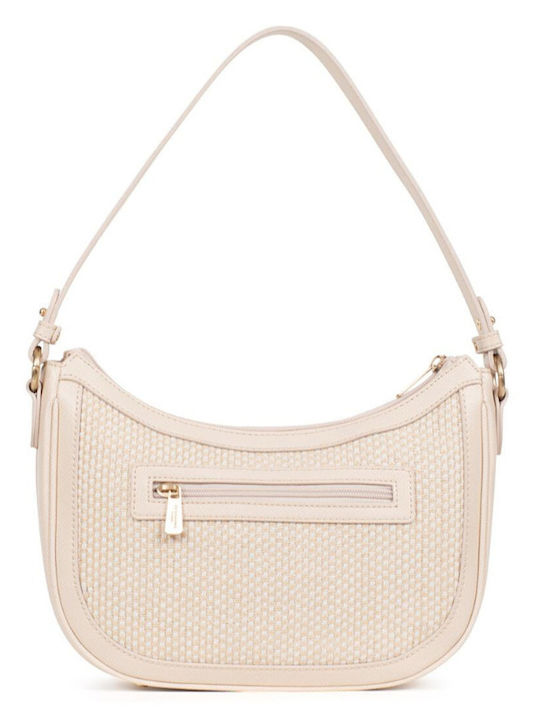 Damentasche Schultertasche Beige