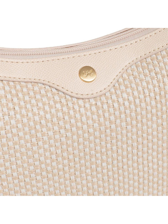 Damentasche Schultertasche Beige