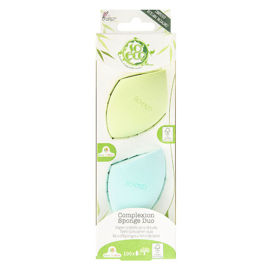 So Eco Set Profesional cu Bureței de Machiaj pentru Pulbere 2 Bucăți