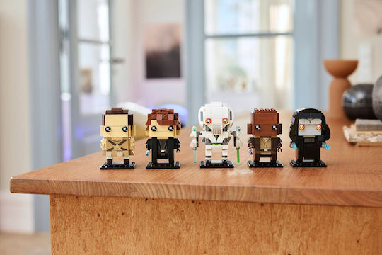 LEGO Brick Headz Star Wars Revenge Of The Sith Eroi Și Răufăcători Pentru 10+ Ani 656 Bucăți