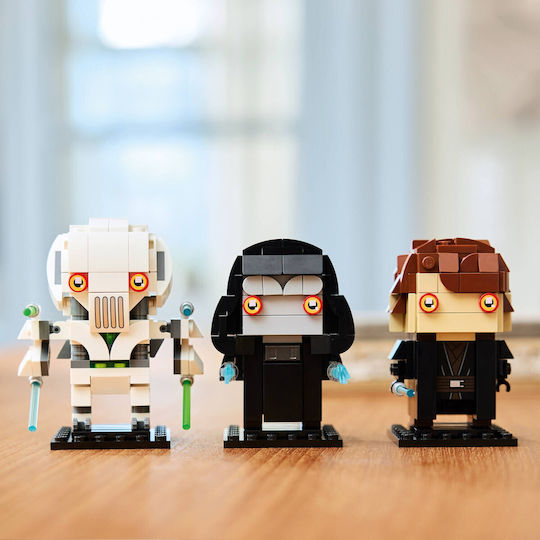 LEGO Brick Headz Star Wars Revenge Of The Sith Eroi Și Răufăcători Pentru 10+ Ani 656 Bucăți