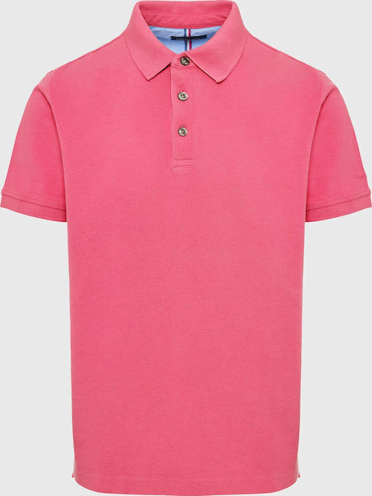 Polo Herrenblusen Kurzarm Rosa