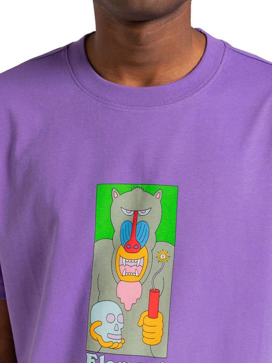 Chacma T-shirt Μωβ