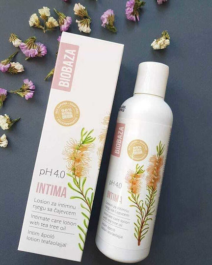 Biobaza Gel pentru Curățare Delicată a Zonei Intime 200ml