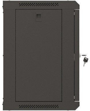 Lanberg Wandmontiert Rack-Schrank 9U Schwarz WF03-5309-10B