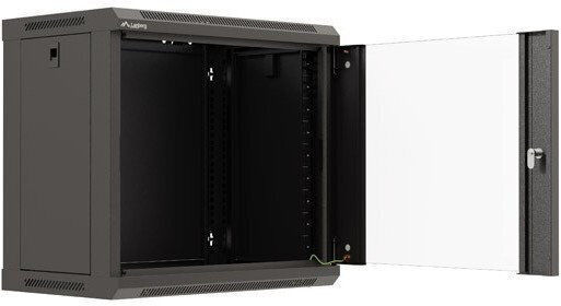 Lanberg Wandmontiert Rack-Schrank 9U Schwarz WF03-5309-10B