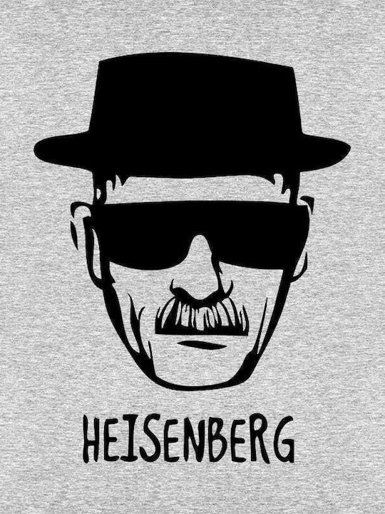 Heisenberg Hat Breaking Bad Unisex T-shirt Γκρι