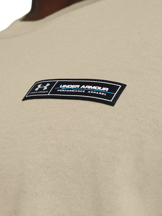 Ua Hw Armour Label Athletic T-shirt Khaki